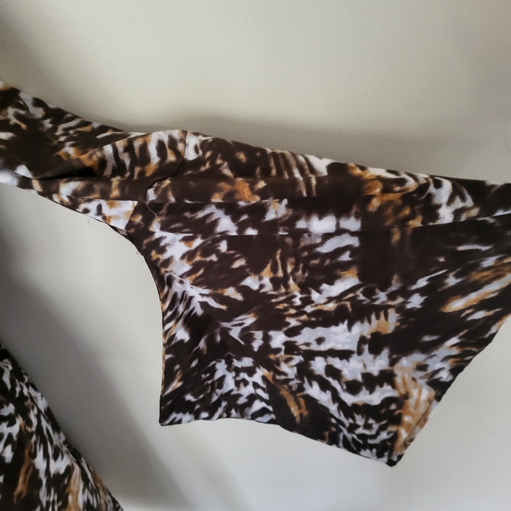 W118 by Walter Baker Women's Jessi Animal Print Dress Size Small India Brown - Picture 9 of 13
